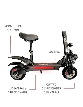 Scooter eléctrico Tio Turbo Max 2025
