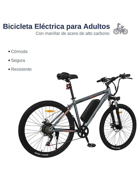 Bicicleta eléctrica Bluelander cbhh-0596 urbana rodada 26