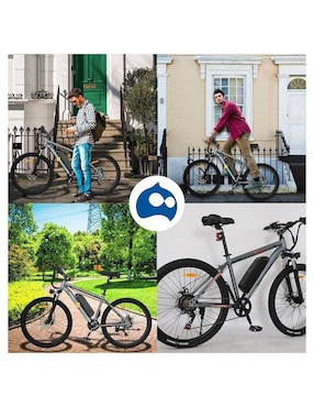 Bicicleta eléctrica Bluelander cbhh-0596 urbana rodada 26