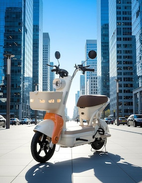 Bicicleta eléctrica Moboss Lening urbana rodada 14