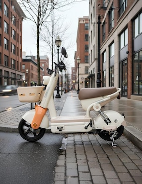 Bicicleta eléctrica Moboss Lening urbana rodada 14