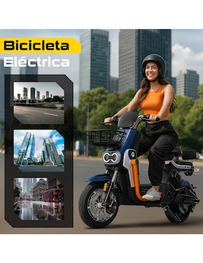 Bicicleta eléctrica Centurfit urbana rodada 10