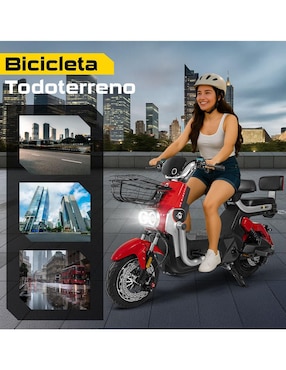 Bicicleta eléctrica Centurfit urbana rodada 10