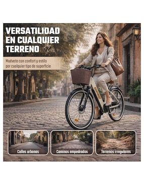 Bicicleta eléctrica Centurfit Mkz-Bizmaur26bei urbana rodada 26