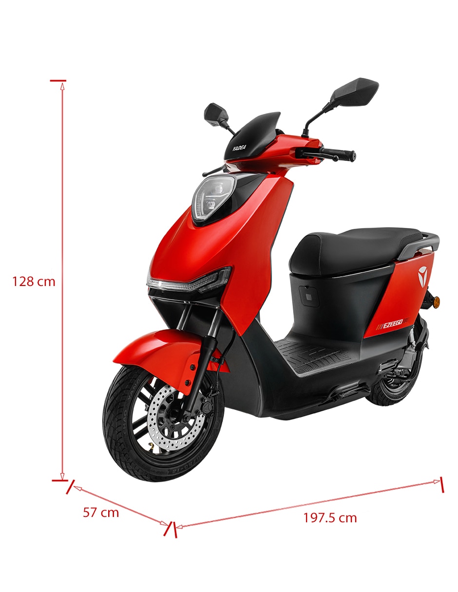 MOTO URBANA YADEA EZEEGO 2025, ROJO