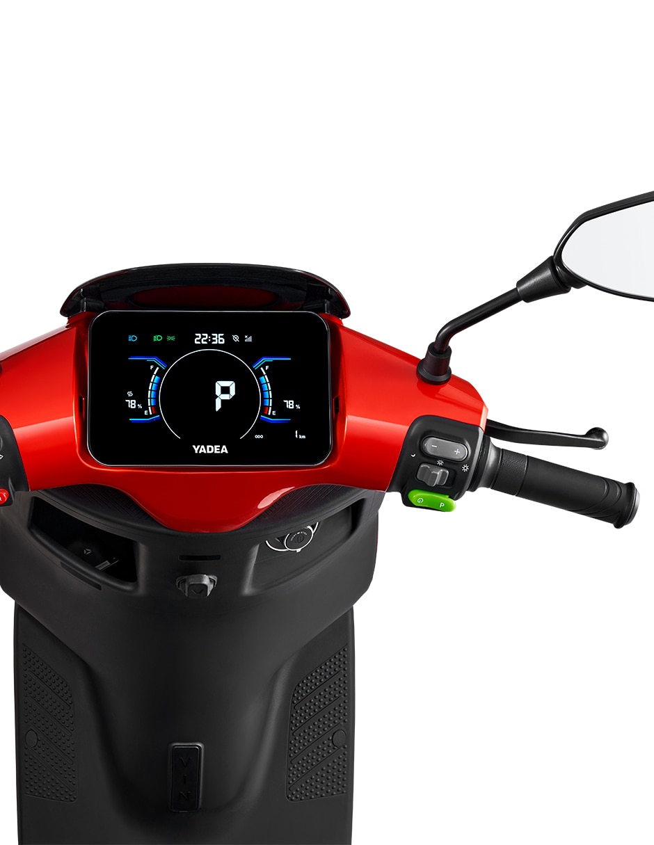 MOTO URBANA YADEA EZEEGO 2025, ROJO