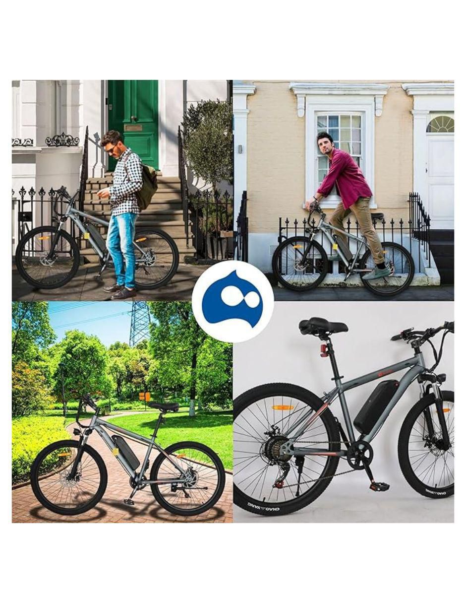 Bicicleta eléctrica cbhh-0596 urbana rodada 26 6