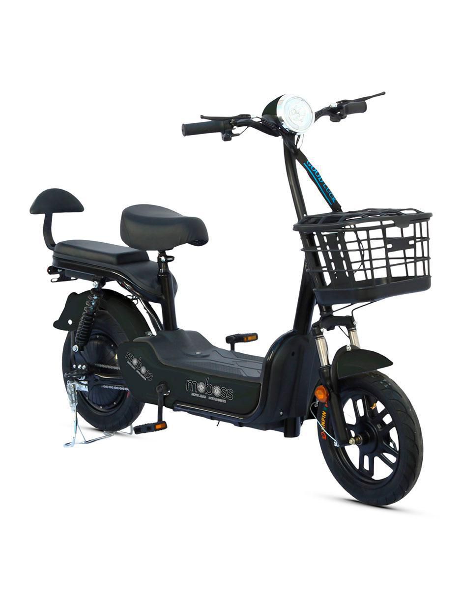 Bicicleta eléctrica zm300 negra urbana rodada 14 1