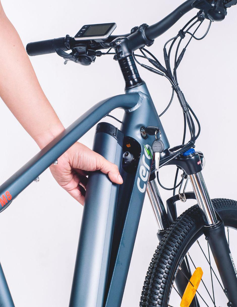 Bicicleta eléctrica M8 rodada 27.5 5