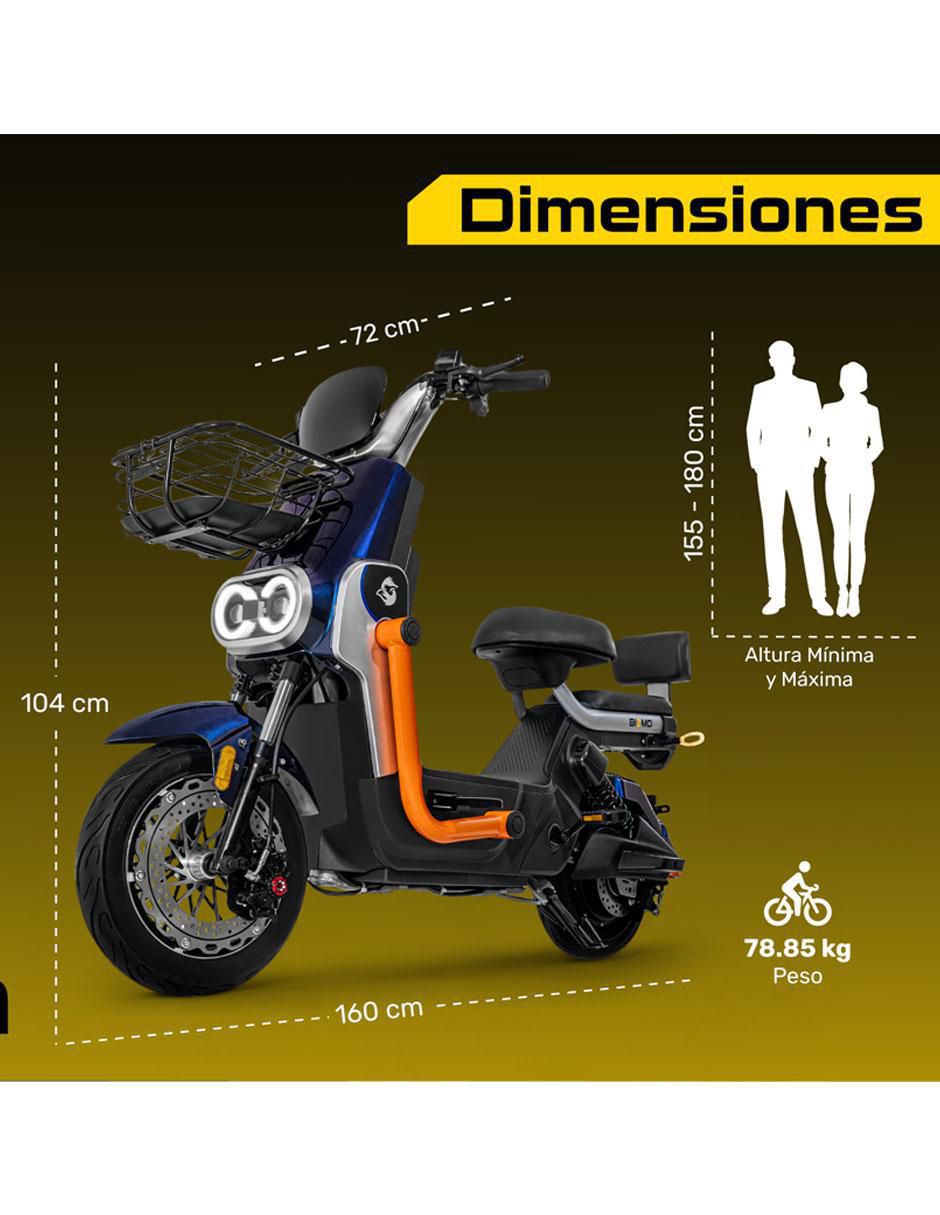 Bicicleta eléctrica urbana rodada 10 7