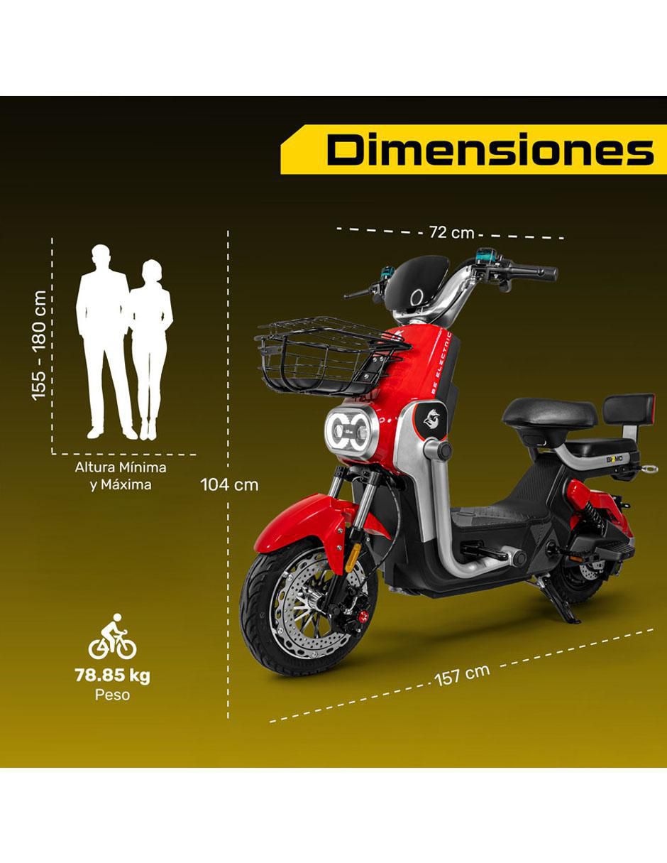 Bicicleta eléctrica urbana rodada 10 8