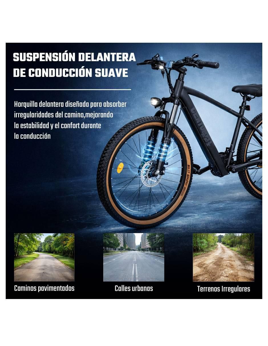 Bicicleta eléctrica mkz-bizm26ionneg multidisciplina rodada 26 2
