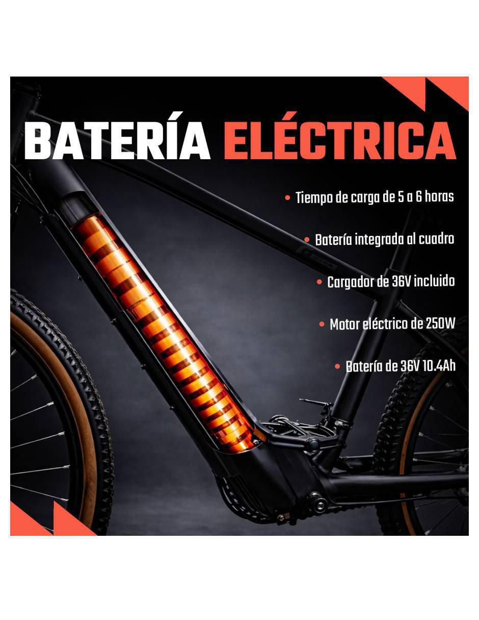Bicicleta eléctrica mkz-bizm26ionneg multidisciplina rodada 26 5